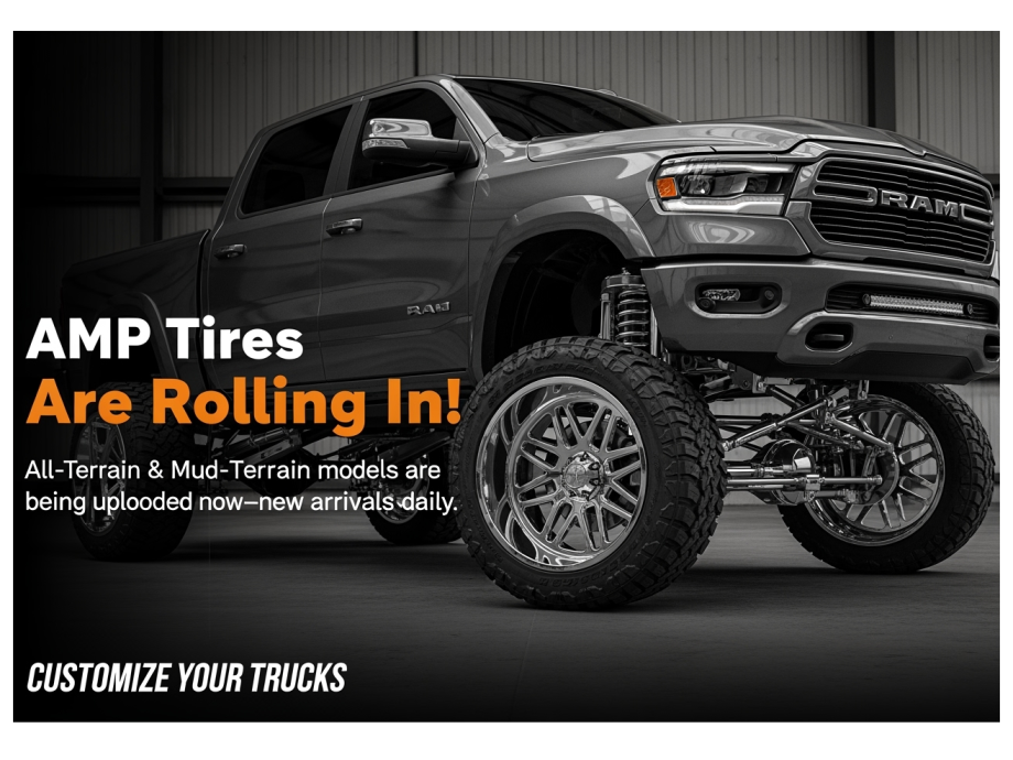 Amp Tires Rolling In