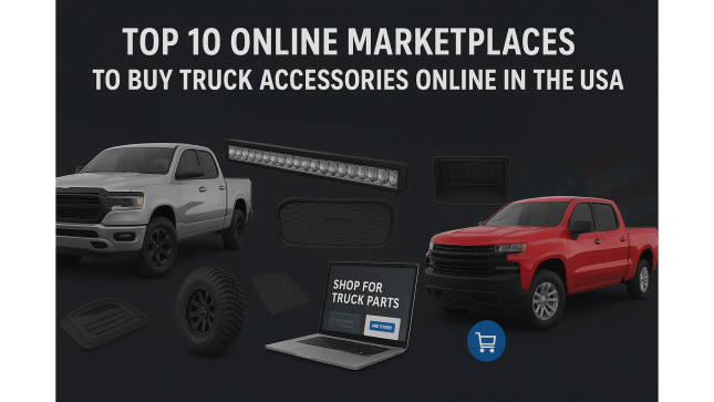 Top 10 Online Marketplaces to Buy Truck Accessories Online in the USA